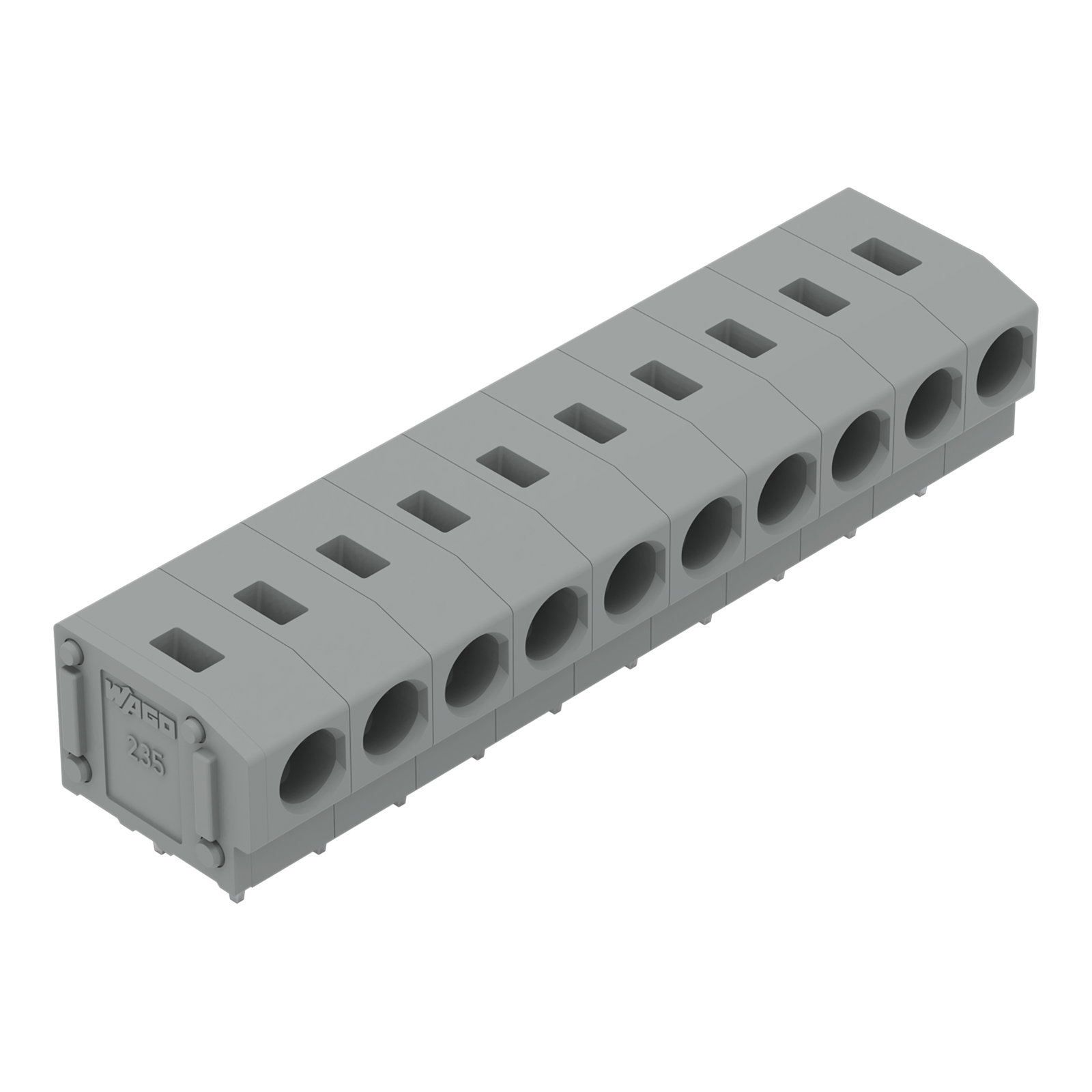 Leiterplattenklemme 2,5 mm² Rastermaß 5/5,08 mm grau