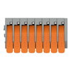 Leiterplattenklemme Hebel 1,5 mm² grau