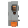 Leiterplattenklemme Hebel 1,5 mm² grau