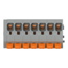 Leiterplattenklemme Hebel 1,5 mm² grau