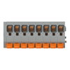 Leiterplattenklemme Hebel 1,5 mm² grau