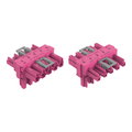 T-Verteiler 5-polig Kod. B pink