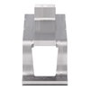 SMD-Through-Board-Leiterplattenklemme Rastermaß 3 mm 1-polig silberfarben