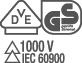 Wiha Steckschlüssel mit Quergriff electric Sechskant (27932)