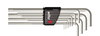 Wiha Stiftschlüssel Set im Compact Halter Sechskant 11-tlg. glanzvernickelt inkl. Halter (36451)