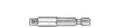 Wiha Werkzeugschaft mit Stift Innenvierkant, Innensechskant 1/4" E6,3 (01935)