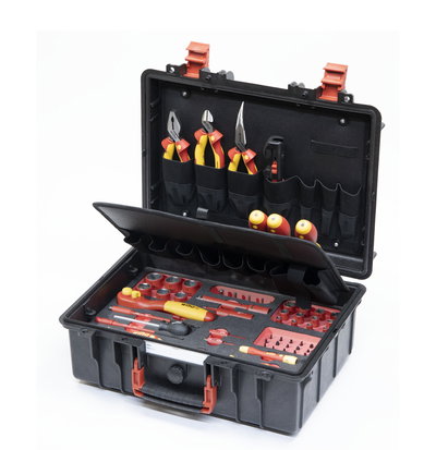 Wiha Werkzeugkoffer Set L eMobility 62-tlg. (45833)