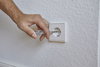 Wiha Spannungsprüfer SoftFinish® einpolig, 110 - 250 Volt Schlitz transparent, mit Ansteckclip auf SB-Karte 3,0 mm (35378)