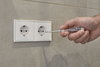 Wiha Spannungsprüfer SoftFinish® einpolig, 110 - 250 Volt Schlitz transparent, mit Ansteckclip auf SB-Karte 3,0 mm (35378)