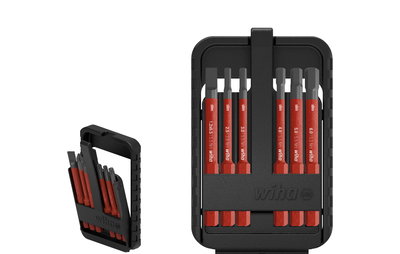 Wiha Bit Set slimBit electric Schlitz, Sechskant 6-tlg. (45803)
