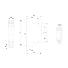 KNX binary input device P SM white IP20 KNX 4Channel