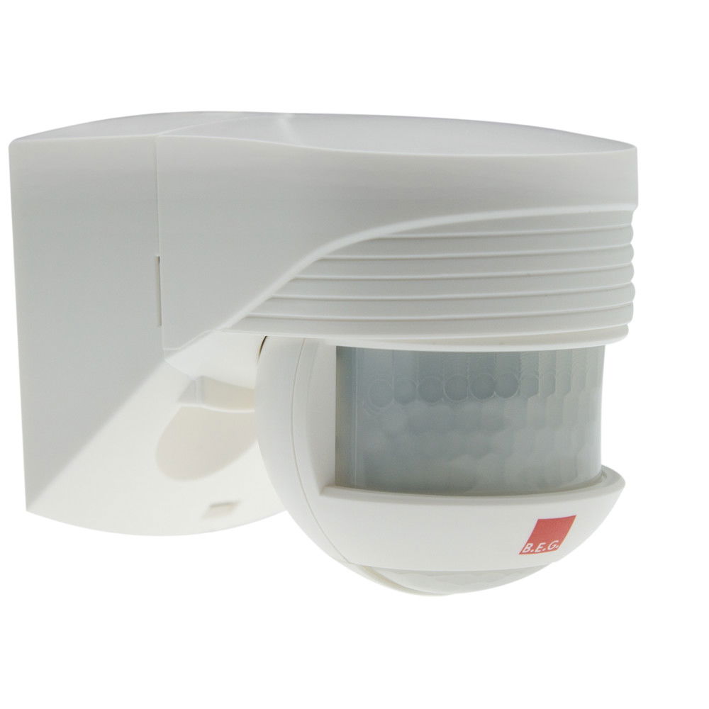 Motion Detector 200° Wall mounting white IP54 12m 1Channel