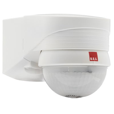 Motion Detector 280° Mounting bracket f. white IP54 16m 1Channel