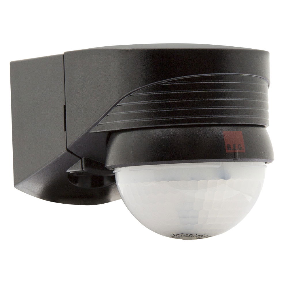 Motion Detector 280° Mounting bracket f. black IP54 16m 1Channel
