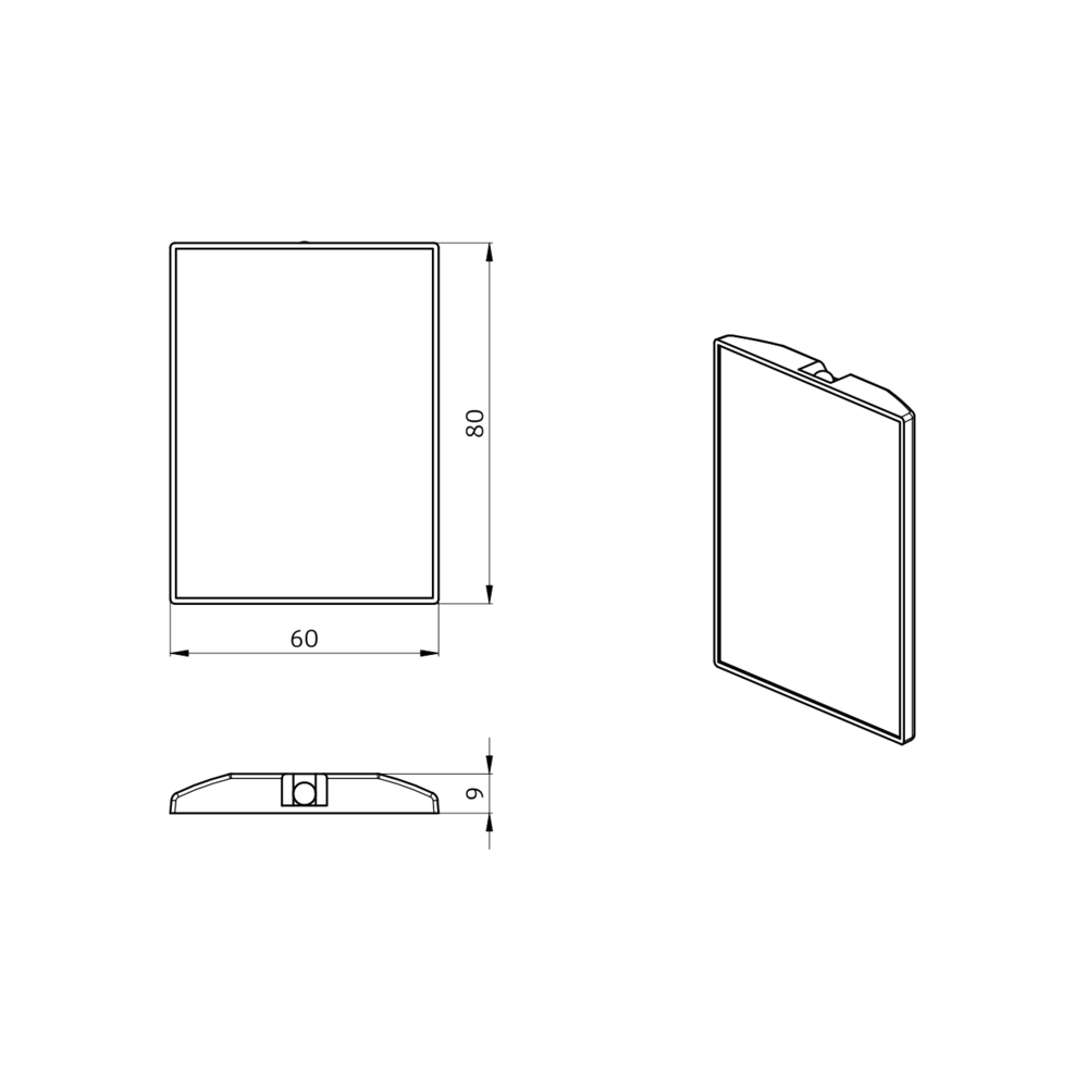 IR remote control PD-DALI Wall mounting - – Image 2 of 2