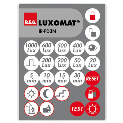 IR remote control PD3N Wall mounting -