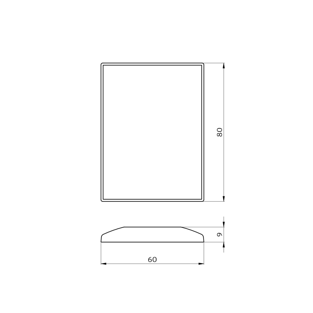 IR remote control PD3N Wall mounting - – Image 2 of 2