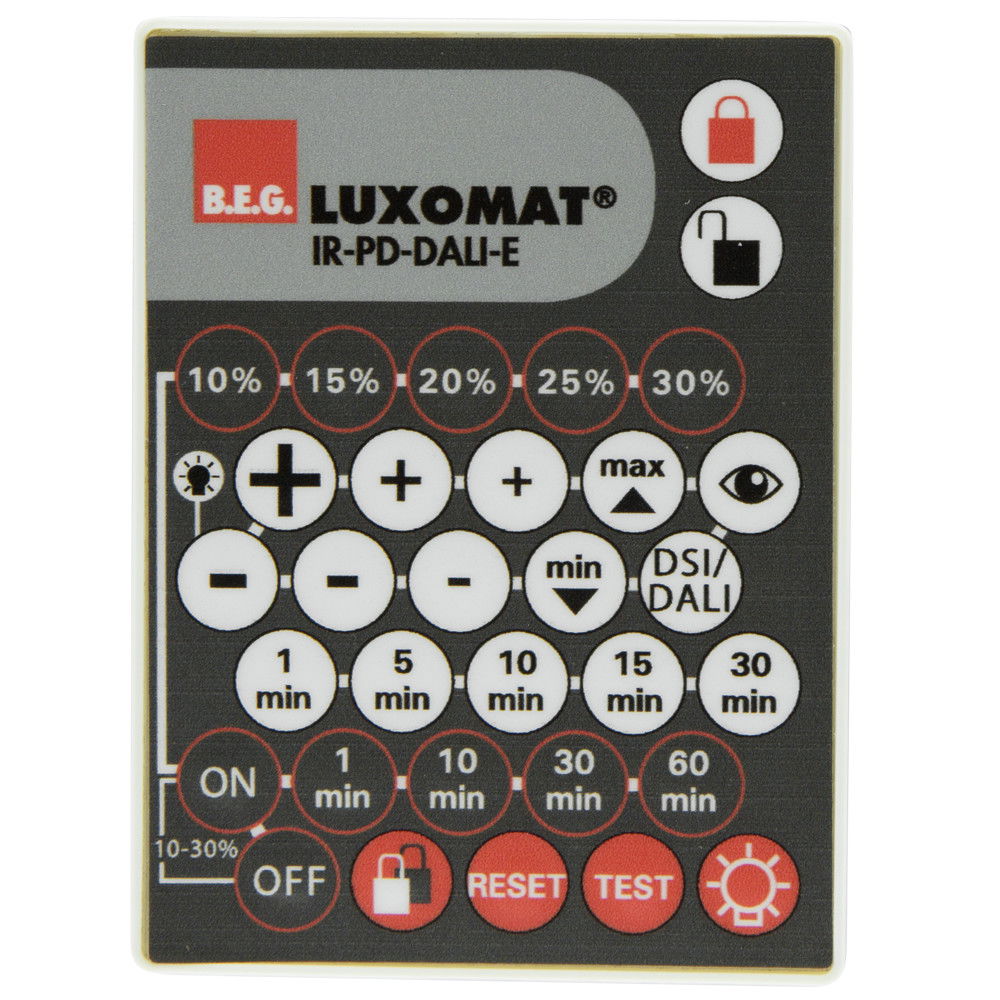 IR remote control PD-DALI-E Wall mounting -