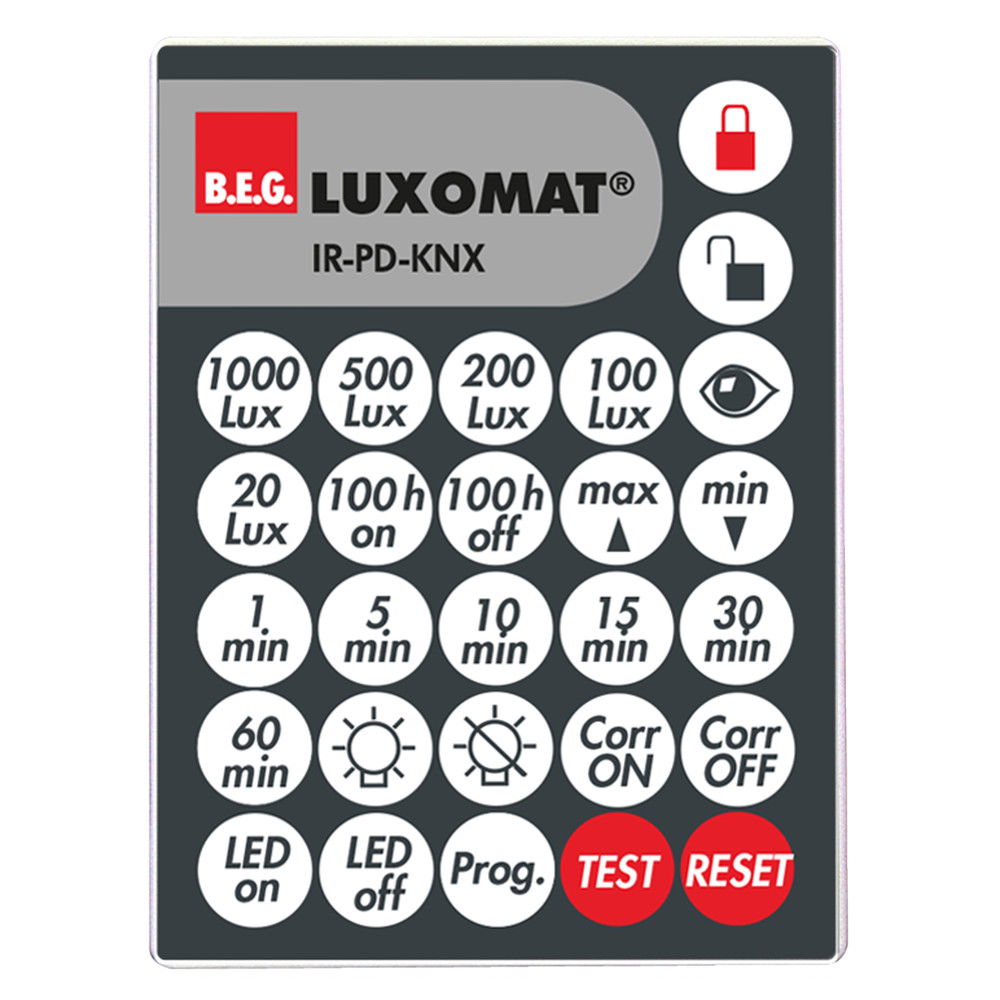 IR remote control PD-KNX Wall mounting -
