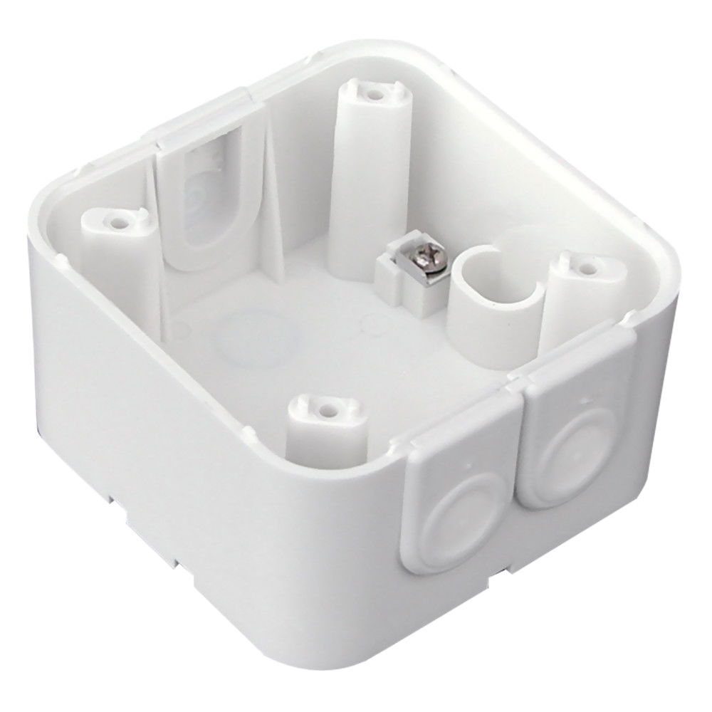 Accessory Surface mounting socket Indoor 180 pure white