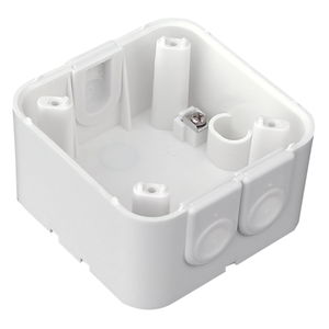 Accessory Surface mounting socket Indoor 180 pure white