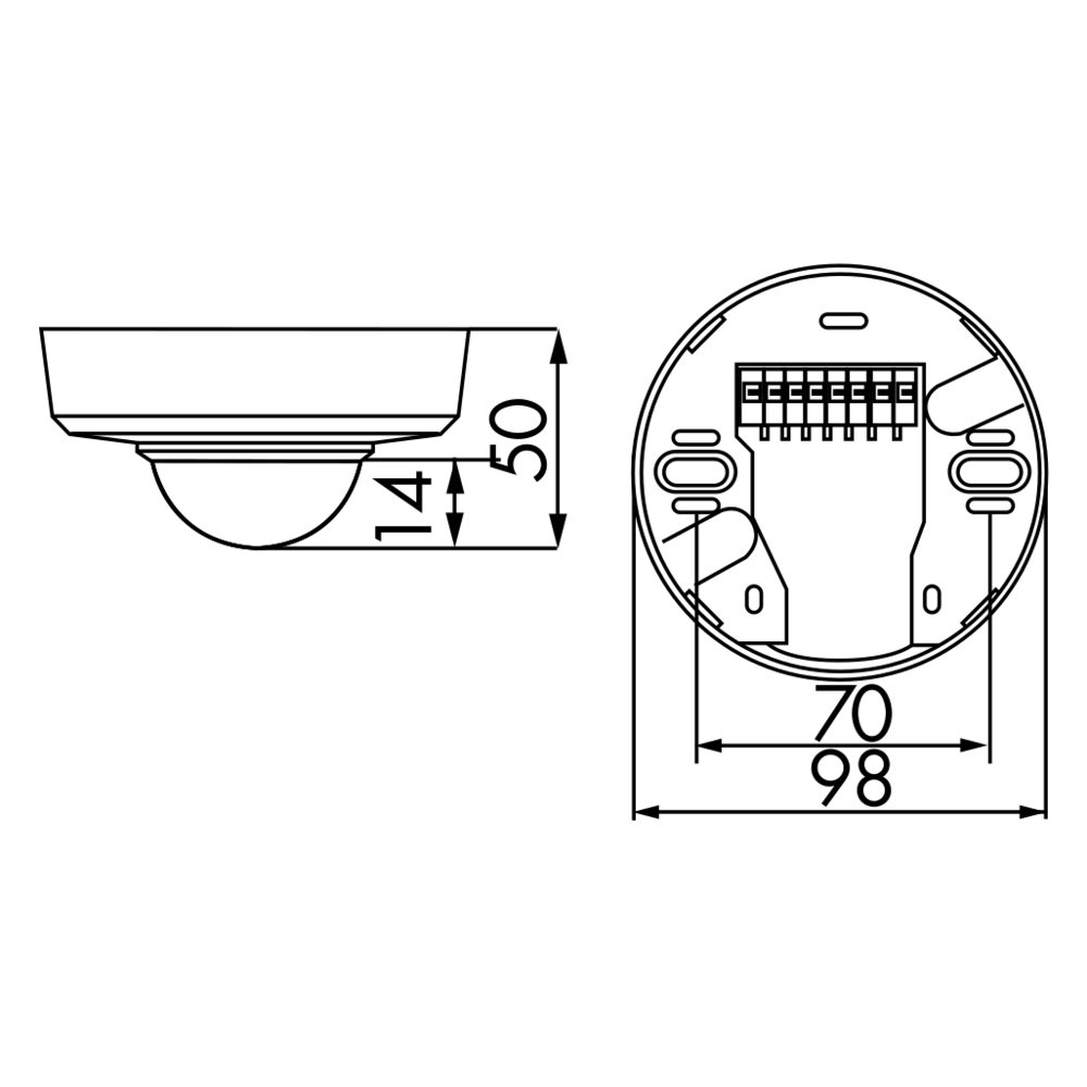 Slave device 360° SM white IP20 10m 1Channel – Image 2 of 4