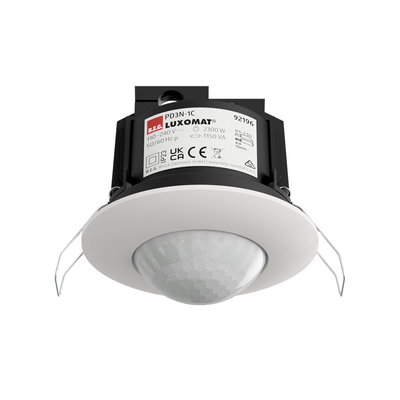 Motion Detector Ceiling mounting 360° FC white IP23 10m 1Channel