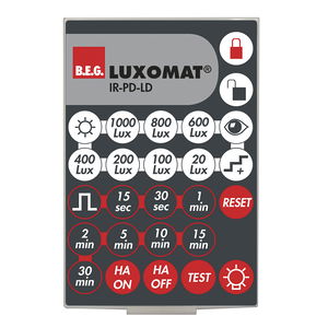 IR remote control PD-LD Wall mounting -