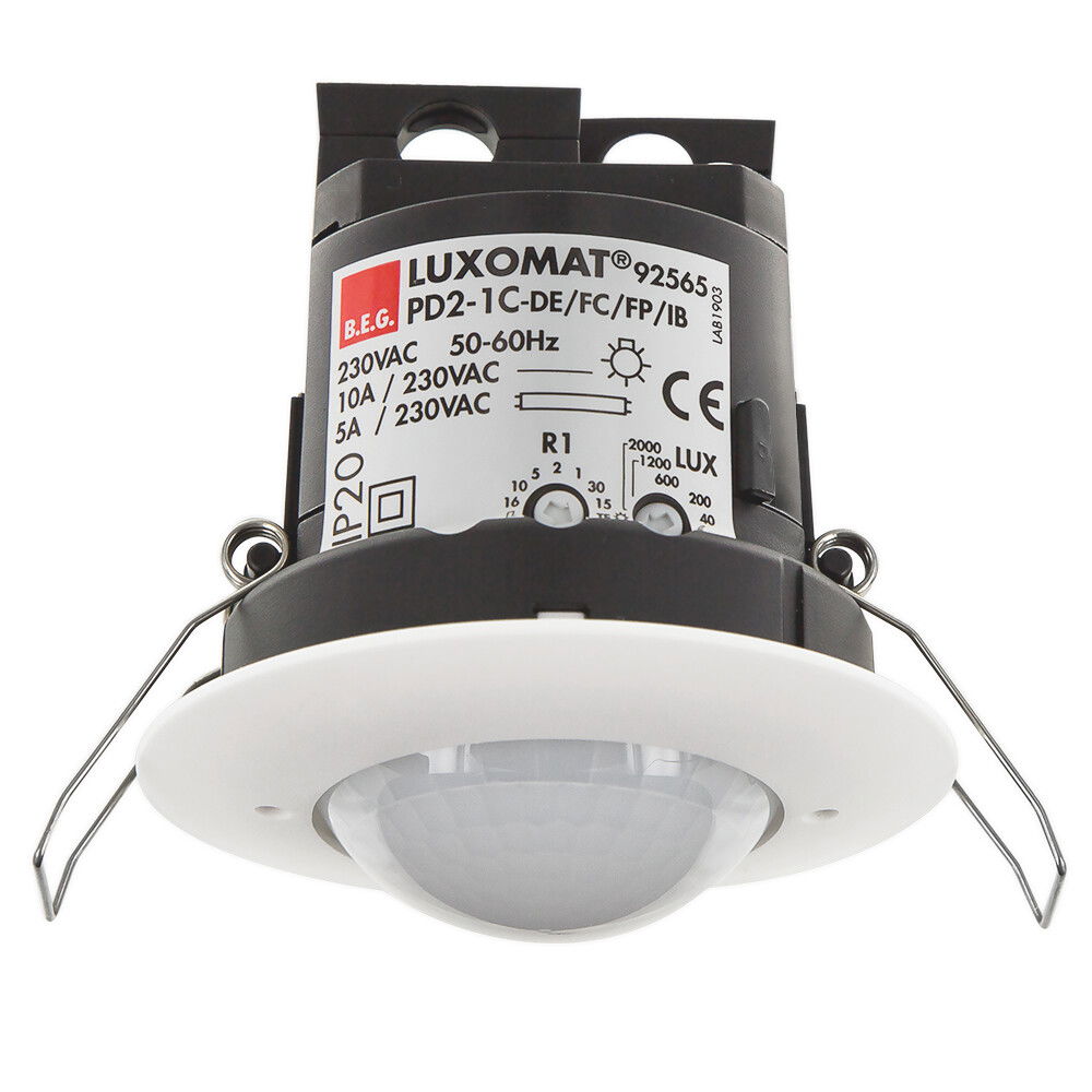 Occupancy detector 1C 360° FC white IP20 10m 1Channel
