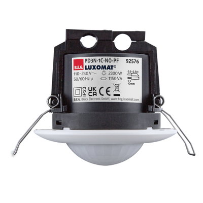 Motion Detector PF Ceiling mounting 360° FC white IP23 10m 1Channel