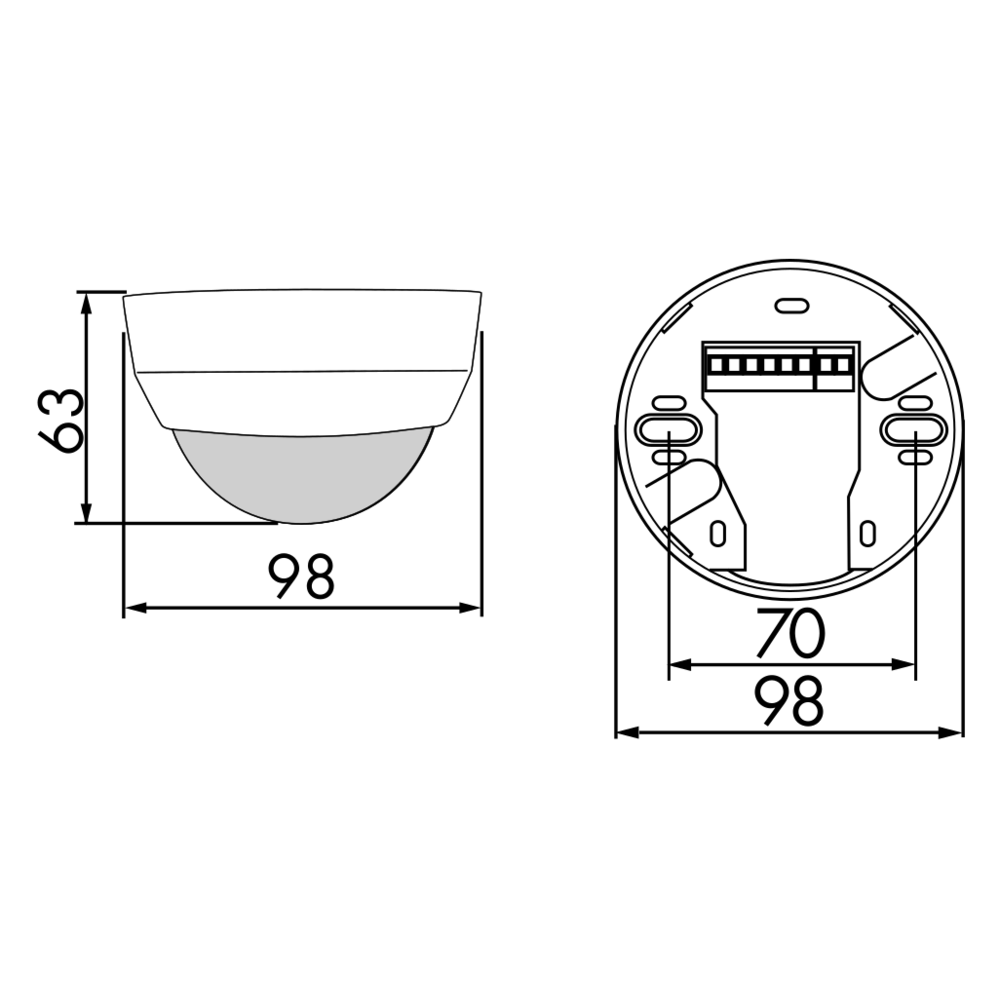 Occupancy detector 1C 360° SM white IP20 24m 1Channel – Image 2 of 4