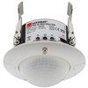 Occupancy detector 3xDALI 360° FC white IP20 DALI 24m 3Channel