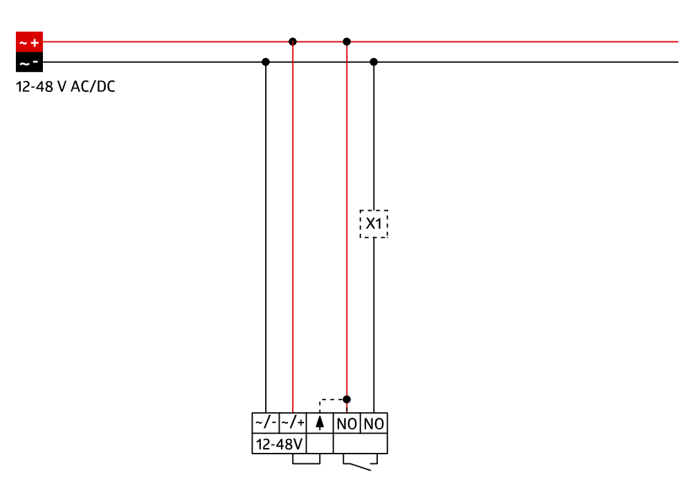 Motion Detector 12-48V 360° FC white IP20 10m 1Channel – Image 4 of 4