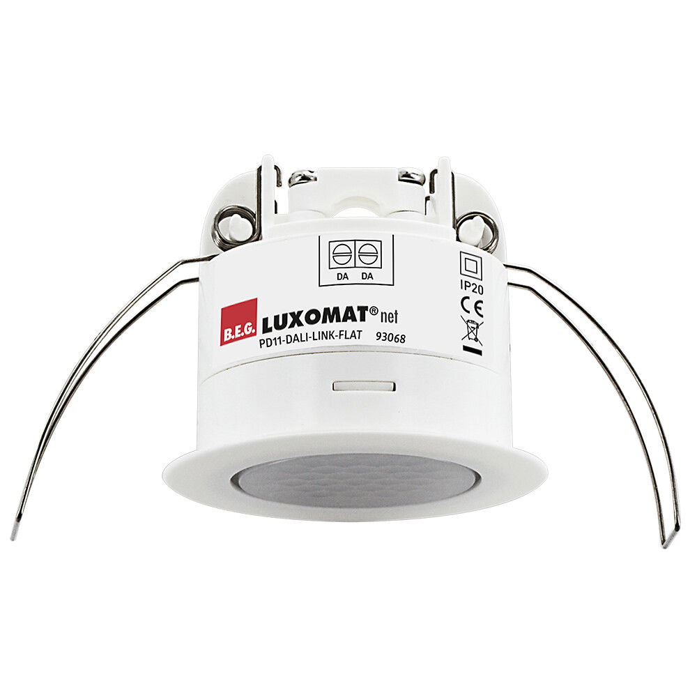 Occupancy detector FLAT 360° FC white IP20 DALI-LINK 9m