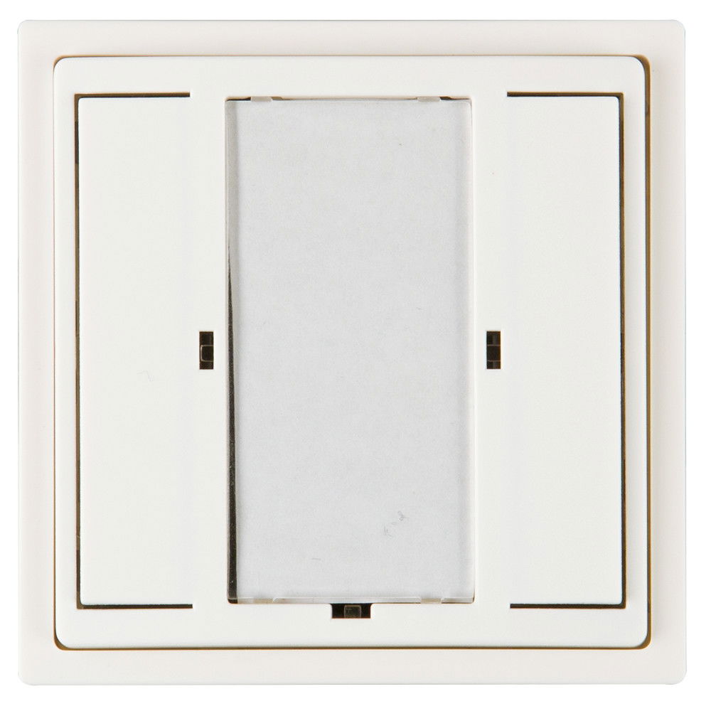 Push button FM white IP20 KNX 2Channel