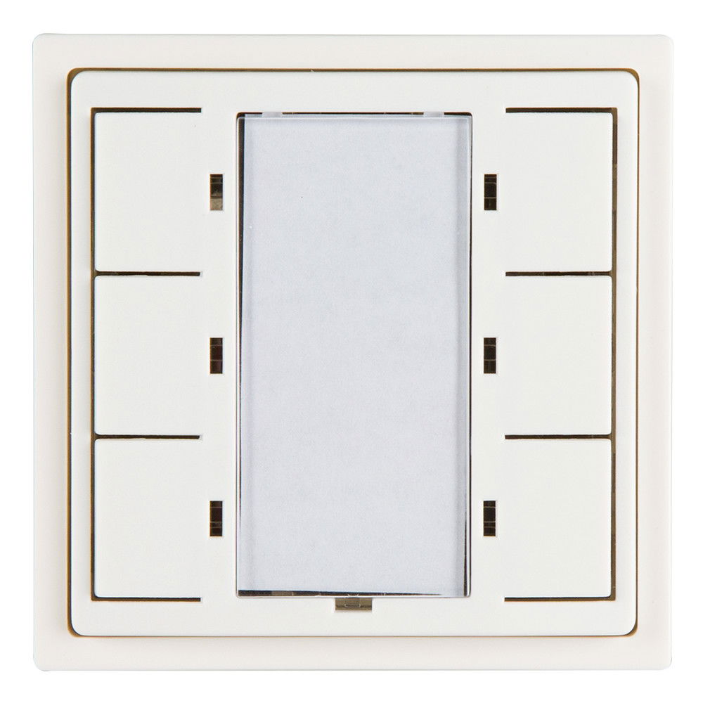 Push button FM white IP20 KNX 6Channel