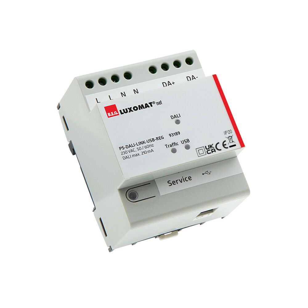 Charger DIN-rail (TH35 EN . white IP20 DALI-LINK