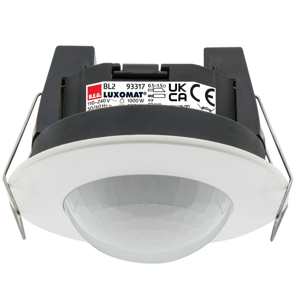 Motion Detector Ceiling mounting 360° FC white IP23 8m 1Channel