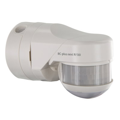 Motion Detector 130° Wall-, ceiling- an. white IP54 20m 1Channel
