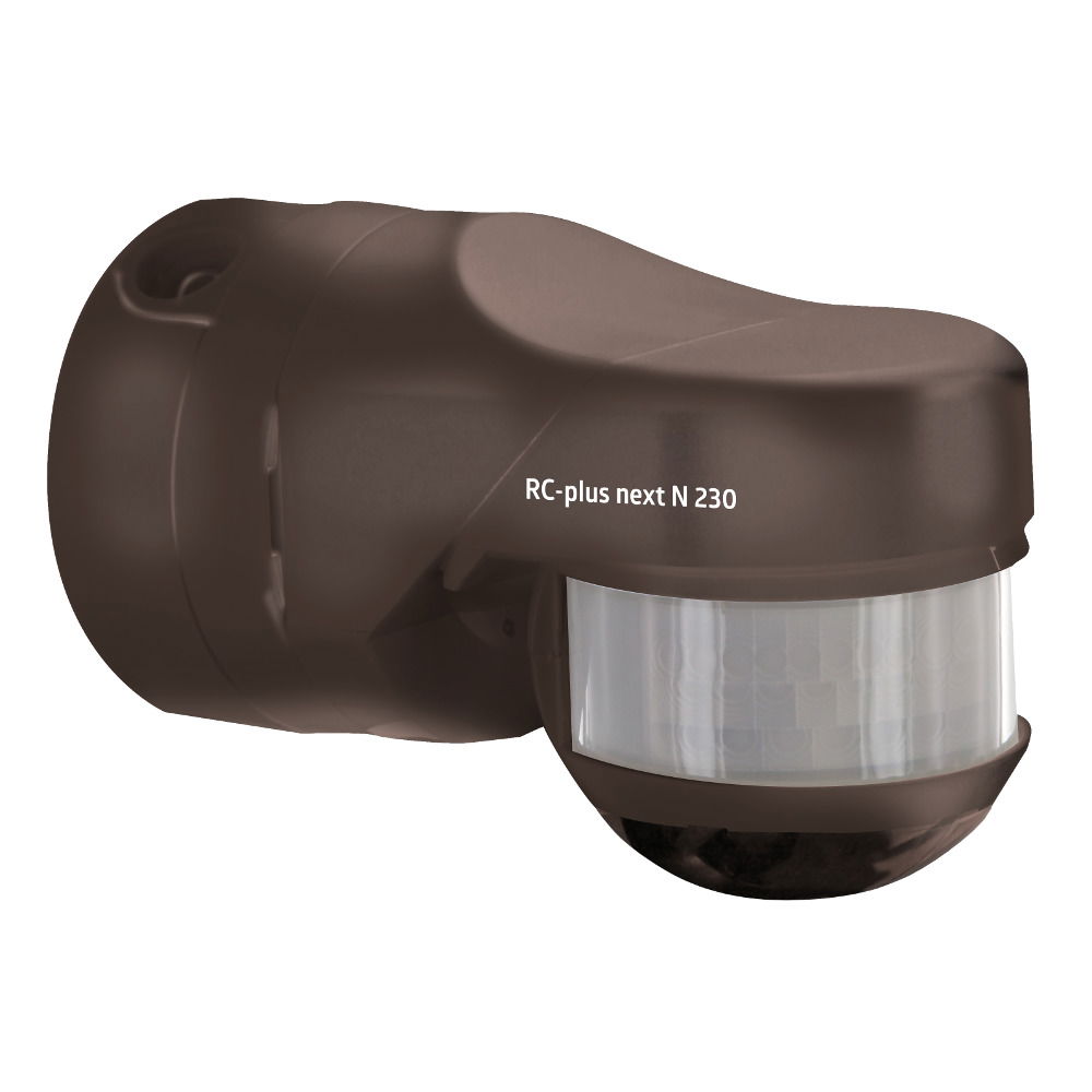 Motion Detector 230° Wall-, ceiling- an. brown IP54 20m 1Channel