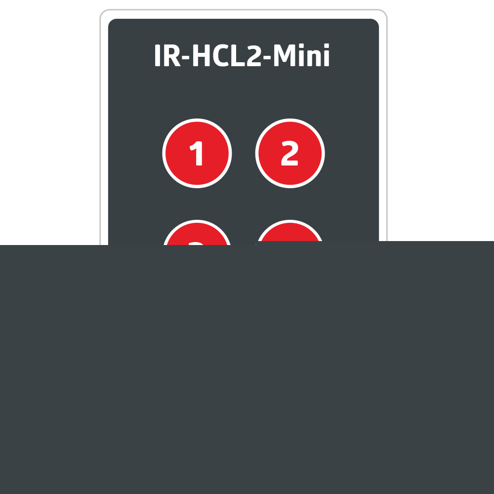 IR remote control HCL2-Mini Wall mounting -