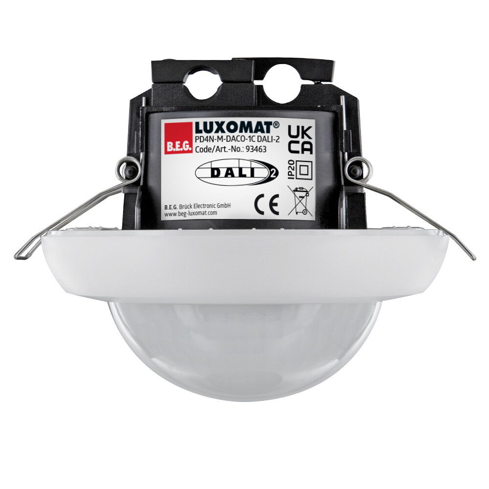 Occupancy detector 1C 360° FC white IP20 DALI 24m 2Channel