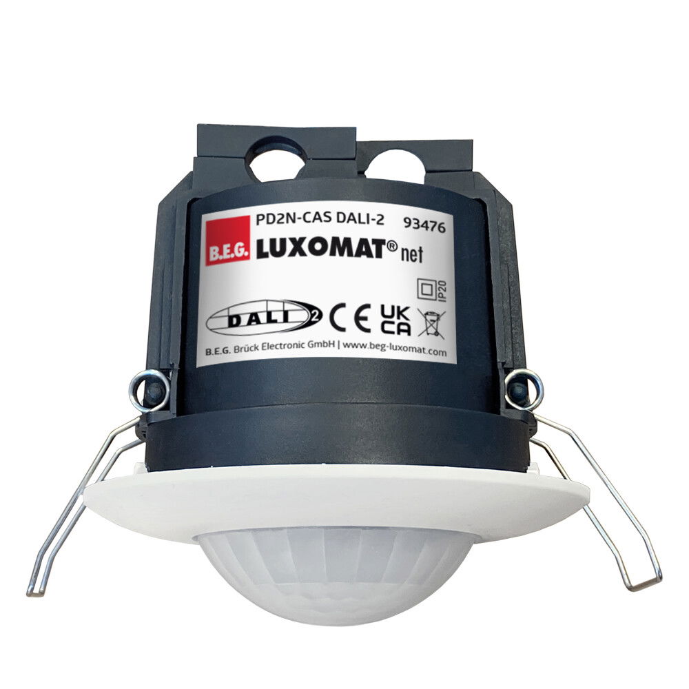 Occupancy detector Casambi 360° white IP20 DALI 10m 1Channel