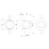 Occupancy detector Casambi 360° white IP20 DALI 10m 1Channel