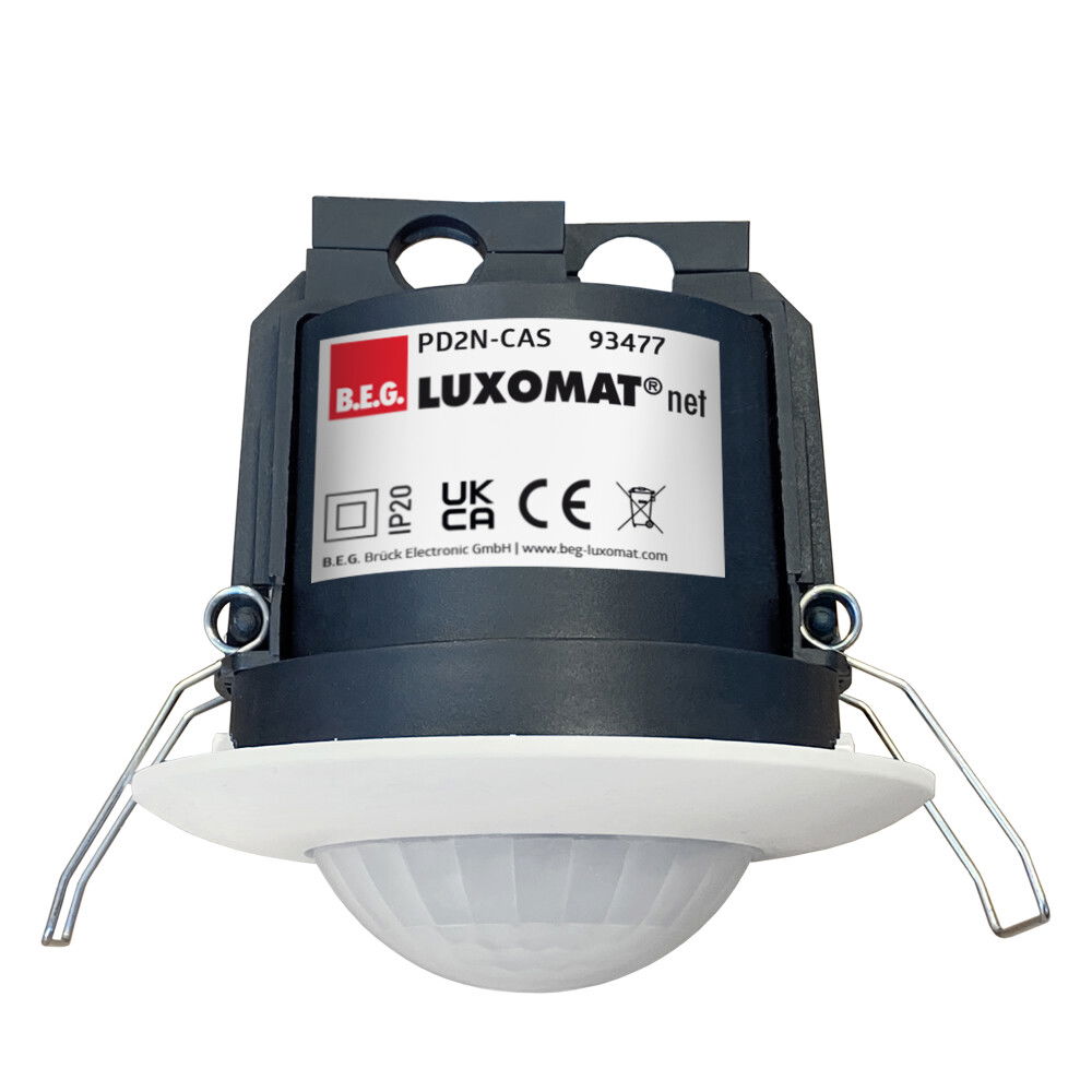 Occupancy detector Casambi 360° FC white IP20 10m 1Channel