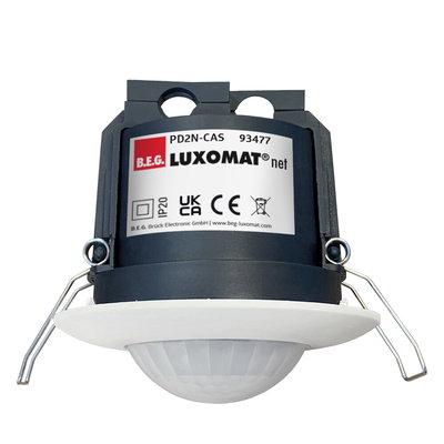 Occupancy detector Casambi 360° FC white IP20 10m 1Channel