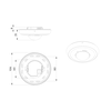Occupancy detector ST 360° FM white IP20 KNX Secure 10m 4Channel