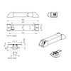Occupancy detector DX PD9 360° FC white IP20 KNX Secure 10m 4Channel