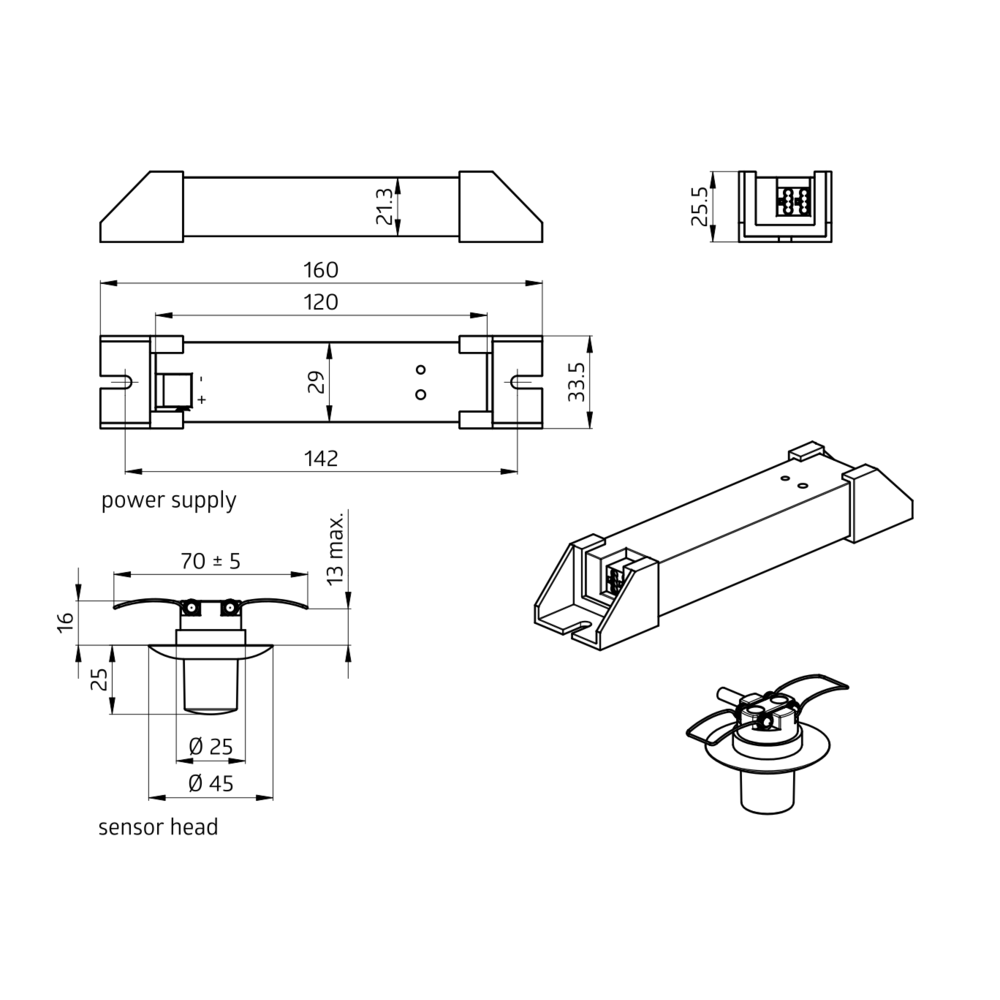 Occupancy detector high-bay storages 360° FC white IP20 KNX Secure 3. – Image 2 of 4