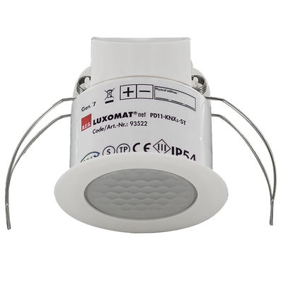 Occupancy detector FLAT-ST 360° FC white IP54 KNX Secure 9m